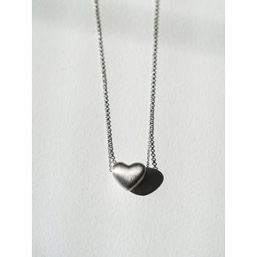 Volume Heart necklace (silver)