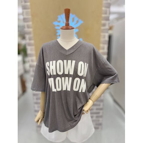 레코브 브이넥 피그먼트 티셔츠(LC41E8ST051X)
