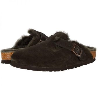 버켄스탁 보스턴 시어링 - 스웨이드 남녀공용 - Mocha/Mocha 스웨이드Shearling 3637525