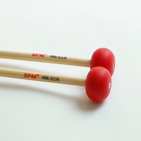SPM 빨강 마림바고무말렛 갈대핸들 1조 Hard MR-01R