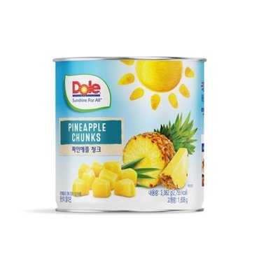  Dole 돌 파인애플 청크3kg