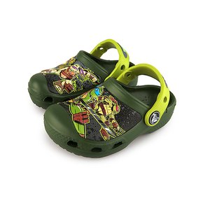 크리에이티브 닌자거북이 클로그 씨위드/볼트그린 (CROCS CREATIVE TMNT CLOG)