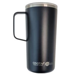 타워 머그 600ml (블랙 / 화이트 / 핑크 / 스카이블루 ) 스테인리스 세라믹 코딩 머그