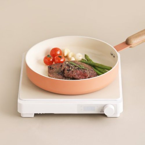네오플램 아뜰리에 인덕션 IH 궁중팬(웍) 24cm+유리뚜껑 3