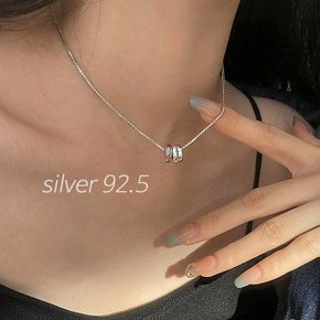 [무드무드] (SILVER 92.5) 젤타 데일리 참 네크리스