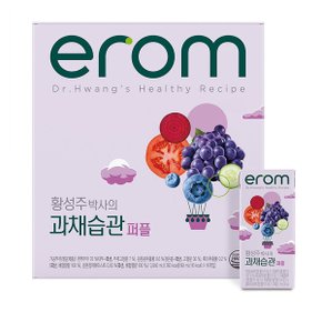 이롬 황성주 과채습관 퍼플 190ml 16개입 4팩