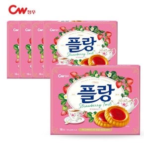 청우 플랑 딸기 160g x5개/ 타르트 쿠키