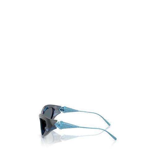 스와로브스키 선글라스 SK6046 109087 STRIPED BLUE