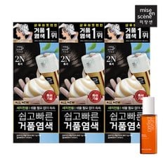 올뉴쉽고빠른 거품염색 * 3입 + 세럼 30ml [옵션]