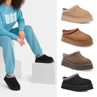 UGG 어그 미국 슬리퍼 여성 겨울 퍼 타즈 플랫폼 키높이 4칼라