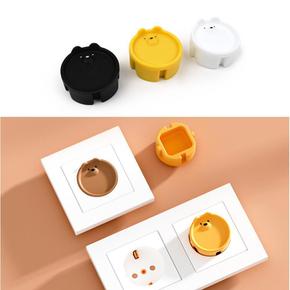 썬코 콘센트 구멍 먼지차단 커버 고양이 멀티탭 마개