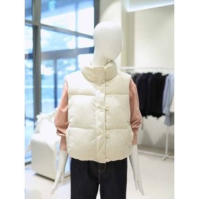 [여주점] 여성 하이넥 코듀로이 패딩 베스트 조끼 YP5WV206