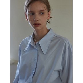 LOVELY BIG COLLAR SHIRTS_SKY BLUE