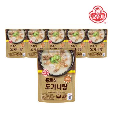 오뚜기 종로식 도가니탕 500g x 6개[29961511]