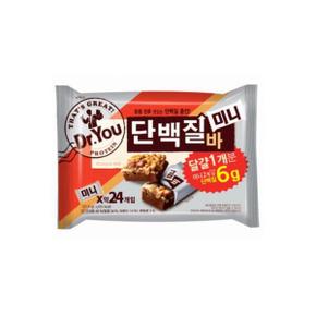 오리온 닥터유 단백질바 미니 24개입 337.5g 2개