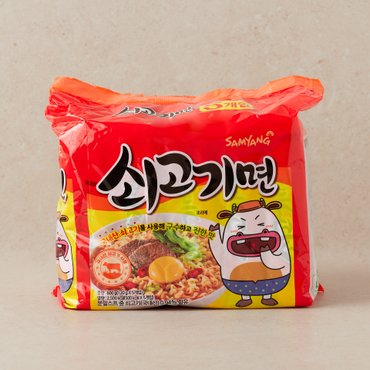 삼양 대관령 쇠고기면 120g5입