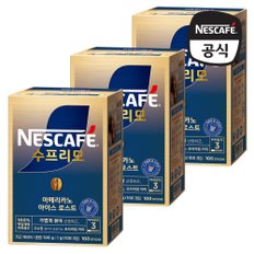  네스카페 수프리모 아이스로스트 아메리카노 100T x 3박스