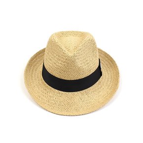 BU Summer Beige Long Fedora 여름페도라