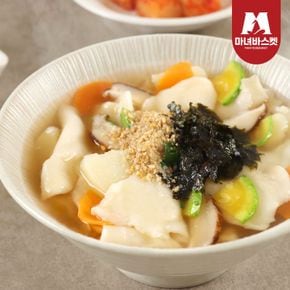 군산 엄마손 수제비 3인분 (생면+스프 동봉)[33500348]