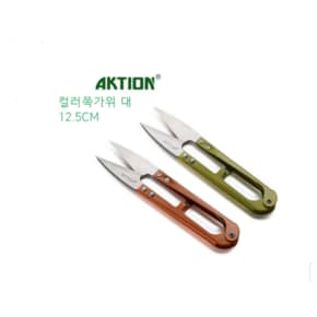 미싱부속나라 AK컬러쪽가위 대 12.5cm1줄12PCS 쪽가위컬러쪽가위 1개당 가격