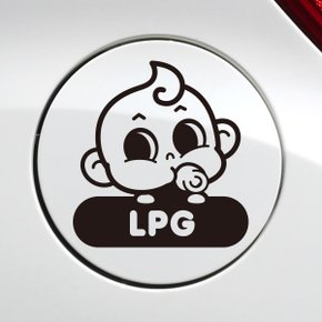 주유구 말풍선베베 LPG / 주유구스티커 자동차스티커