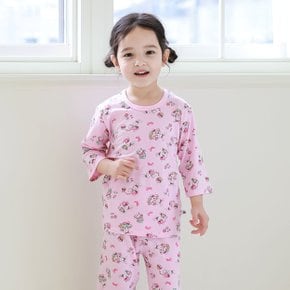 바니팝 토끼 아기옷 모달 7부 실내복 상하세트