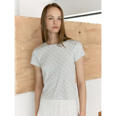 보카바카 [NEW COLOR] Flower Basic T-shirt VC2533TS501V