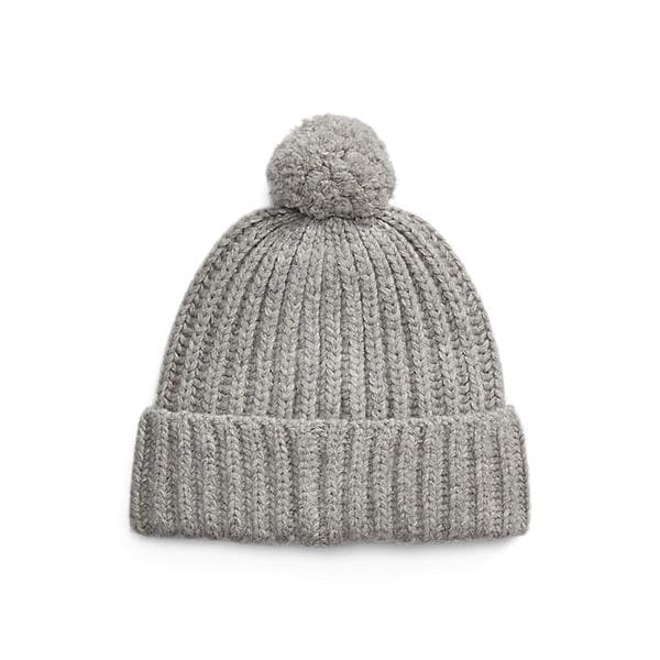 여성 폴로 베어 울 블렌드 폼폼 비니(WAPOHGS0J420222020)