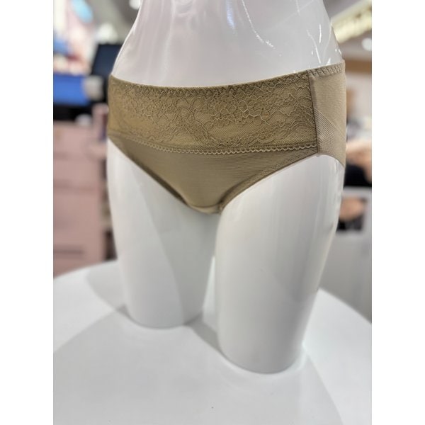 [여주점] 감각 레이스 노라인 햄원단 여성 노와이어 세트 팬티 [VPTW424H] KA