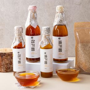 [농부미학] 저온압착 들기름 350ml