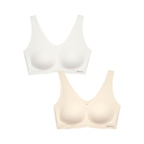 [손예진PICK] 에어소프트 런닝형 브라  2PACK