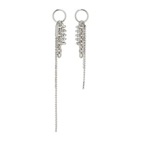 저스틴 클렌퀏 클로이 크리스탈 이어링 Chloe Crystal Earrings Palladium