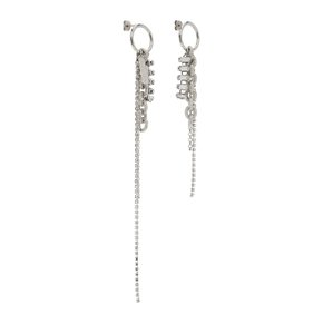 저스틴 클렌퀏 클로이 크리스탈 이어링 Chloe Crystal Earrings Palladium