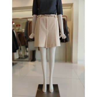 CC콜렉트 [여주점] 씨씨콜렉트 벨티드울블렌드부클쇼츠 C244msa051