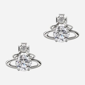 비비안웨스트우드 [시흥점] [비비안 웨스트우드]5F 62010070 P102 레이나 큐빅 이어링 실버