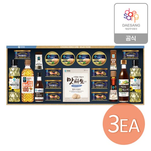 26년 추석 선물세트 청정원1호 3개(1박스)
