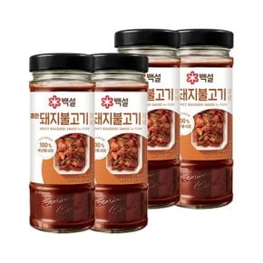 백설 매콤한 돼지불고기양념 500g x4개