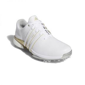 [해외] 1074182 남성 골프화 아디다스 Golf Tour360 24 Golf Shoes - Footwear White/Gold Metal