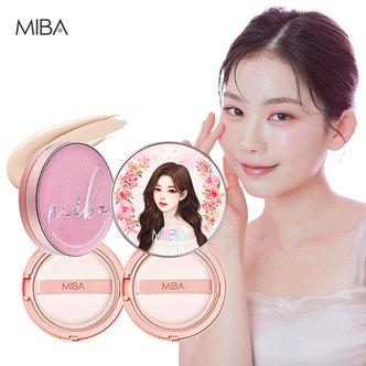  미바 왕쿠션 시즌3 본품 25g*2개(캐릭터+심플)+리필 25g*2개