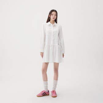 LAP [시흥점] 장식 핀턱 셔링 미니원피스 AR1WO363