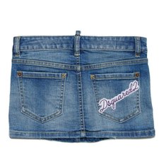 [해외배송] 디스퀘어드2 키즈 스커트 DQ2124.D0A6M DQ01 DENIM BLUE