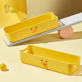 베베덕 세면대선반 욕실 화장실 무타공 정리대 일자 화장실선반