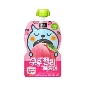 미닛메이드 쿠우젤리 복숭아 130ml