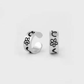 DOODLE EARCUFF5mm SILVER925