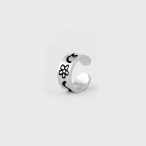 DOODLE EARCUFF5mm SILVER925