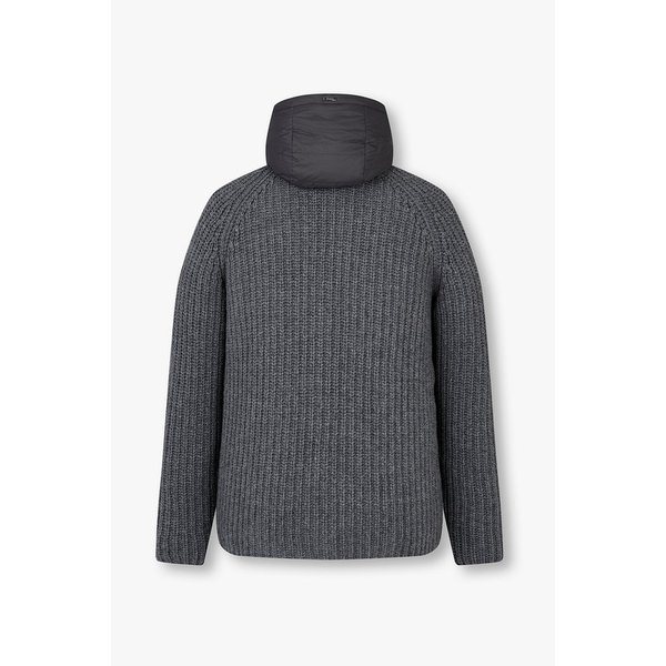 남성 래글런 서브제로 울 니트 자켓 4615331015000