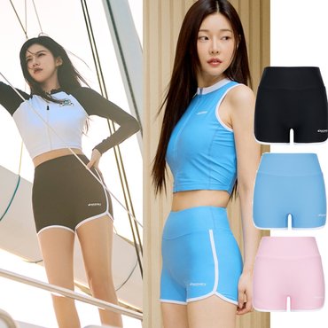 디스커버리 [24S/S] 디스커버리 DWSB98043 프레시벤트 여성 돌핀 워터쇼츠 수영복 래쉬가드 워터 레깅스