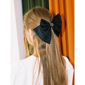 LOGO RIBBON HAIR PIN