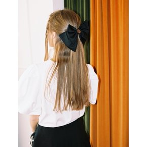 LOGO RIBBON HAIR PIN