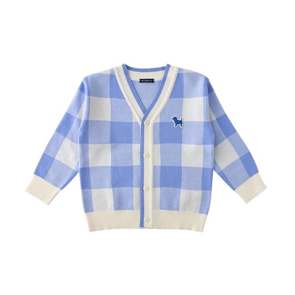 [여주점] [오프라벨 여주점] 블루독 (BL) 수피마체크가디건 (25125-200-02)